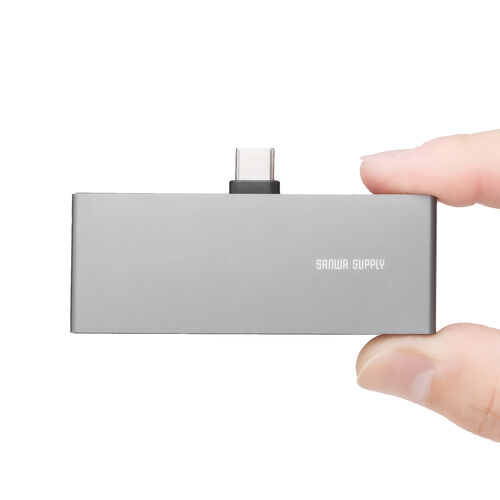 USB-C nu 5-in-1 PD100W [d SD microSD J[h[_[ CzWbN USB-A|[g 5Gbps iPhone iPad X}z ^ubg A~ 400-ADR339GM