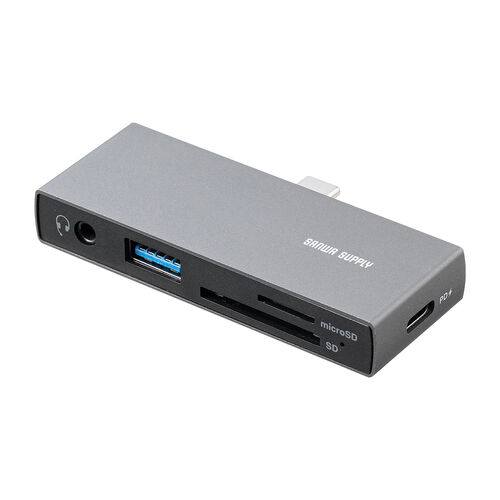 楽天市場】【楽天1位受賞】USB-C ハブ 5-in-1 sdカードリーダー
