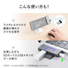 USB-C nu 5-in-1 PD100W [d SD microSD J[h[_[ CzWbN USB-A|[g 5Gbps iPhone iPad X}z ^ubg A~ 400-ADR339GM
