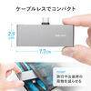 USB-C nu 5-in-1 PD100W [d SD microSD J[h[_[ CzWbN USB-A|[g 5Gbps iPhone iPad X}z ^ubg A~ 400-ADR339GM