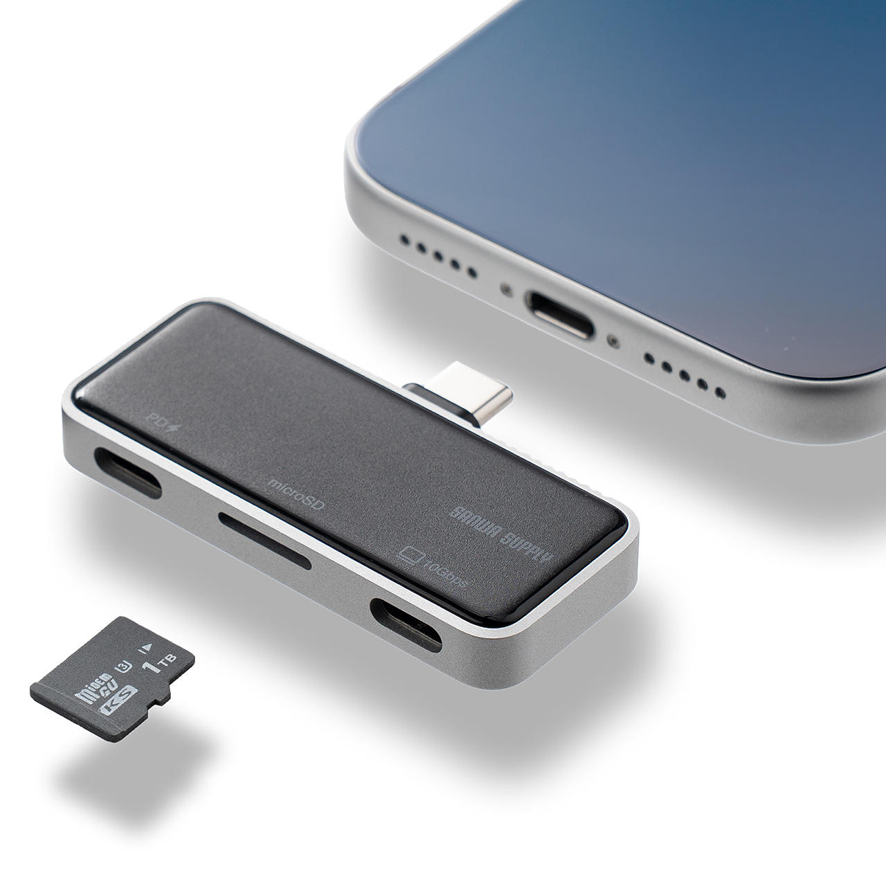 �yGW�Z�[���zUSB-C ���o�C���n�u 3-in-1 �f���o�͑Ή� AR�O���X�A�_�v�^�[ �g���A�_�v�^ PD100W �}���[�d�Ή� Xreal One Pro�Ή� microSD USB�n�u