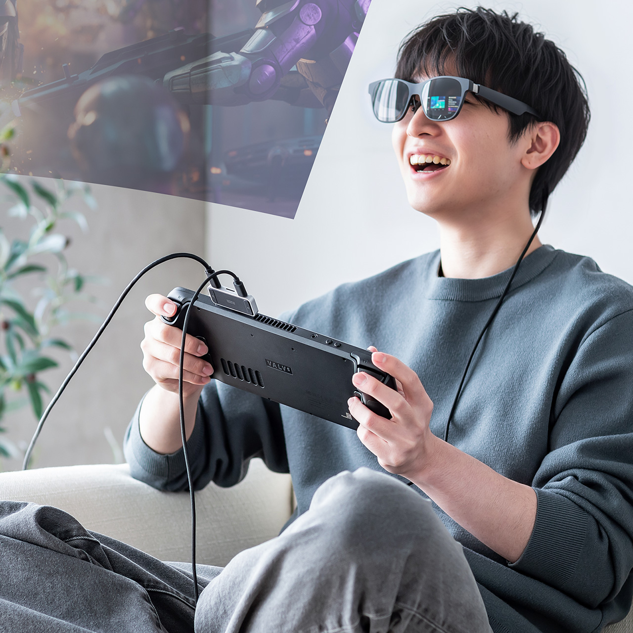 �yGW�Z�[���zUSB-C ���o�C���n�u 3-in-1 �f���o�͑Ή� AR�O���X�A�_�v�^�[ �g���A�_�v�^ PD100W �}���[�d�Ή� Xreal One Pro�Ή� microSD USB�n�u