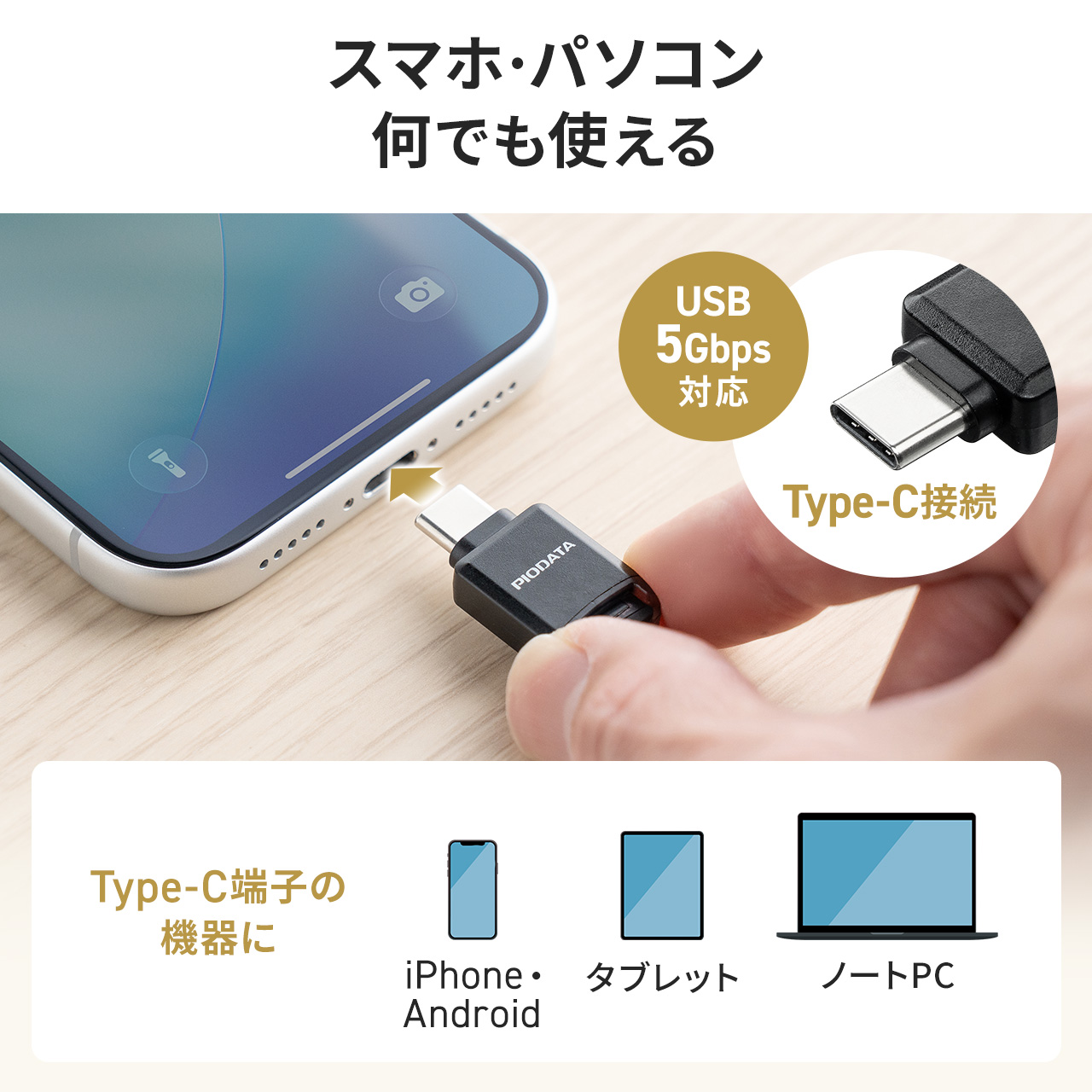 USB-C �����^�J�[�h���[�_�[ �X�}�z �o�b�N�A�b�v microSD�J�[�h iPhone Android �Ή� �ʐ^ ���� �R���p�N�g MFi�F�� iXflash