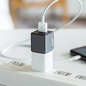 Qubii Pro iPhone iPad 自動バックアップ microSDに保存 USB3.1