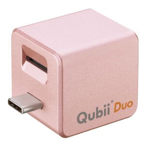 Qubii Duo USB-C  iPhone iPad iOS Android obNAbv eʕs [d microSD [YS[h iPhone15Ή