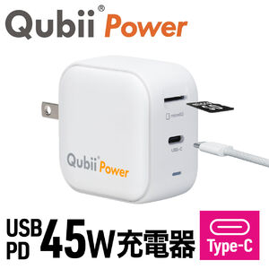 Qubii Power USB-C obNAbv  }[d iPhone Android Ή microSDۑ J[h[_[ 10Nۏ zCg