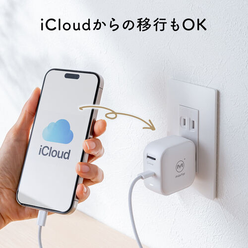 Qubii Power USB-C obNAbv  }[d iPhone Android Ή microSDۑ J[h[_[ 10Nۏ zCg 400-ADRIP015W