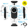 ԍ BluetoothXs[J[tH nYt[ʘb yĐΉ Bluetooth4.1 3Wo mCYLZ  2䓯ڑ USB 400-BTCAR003