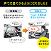 ԍ BluetoothXs[J[tH nYt[ʘb yĐΉ Bluetooth4.1 3Wo mCYLZ  2䓯ڑ USB 400-BTCAR003