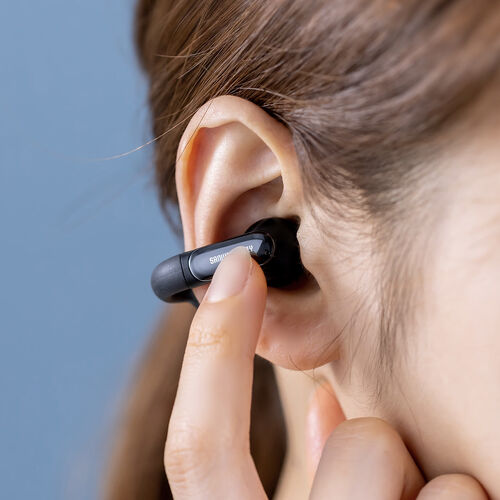 �yGW�Z�[���z�C���[�J�t �C���z�� ���S���C�����X �I�[�v���C���[�^ Bluetooth 5.3 ���E��Ώ� �ő�24���� �}�C�N�ʘb �����ݎ� �Ȃ��璮�� ���^ �y�� IPX4 �u���b�N