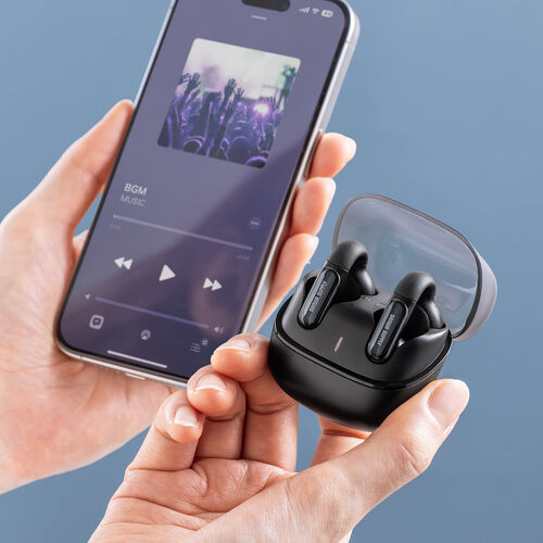 �yGW�Z�[���z�C���[�J�t �C���z�� ���S���C�����X �I�[�v���C���[�^ Bluetooth 5.3 ���E��Ώ� �ő�24���� �}�C�N�ʘb �����ݎ� �Ȃ��璮�� ���^ �y�� IPX4 �u���b�N