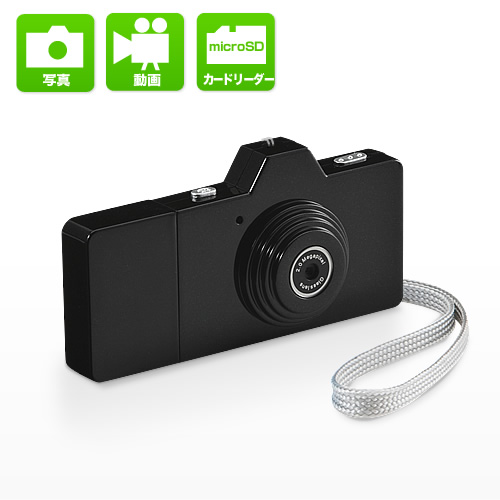 トイカメラ デジタル Usb接続 写真 動画対応 ブラック 400 Cam006bk サンワサプライ直営 サンワダイレクト
