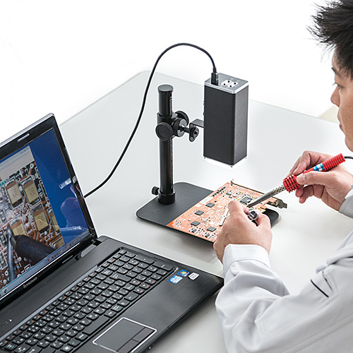 USBデジタル顕微鏡 マイクロスコープ 高倍率 最大280倍 高画質 オート