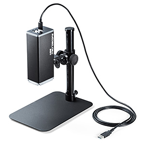 デジタル顕微鏡（USB接続・倍率280倍・オートフォーカス・パソコン制御