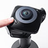 360度WEBカメラ 200万画素 ノイズリダクションマイク付き 三脚対応 レンズカバー付き ケーブル長3m 会議用