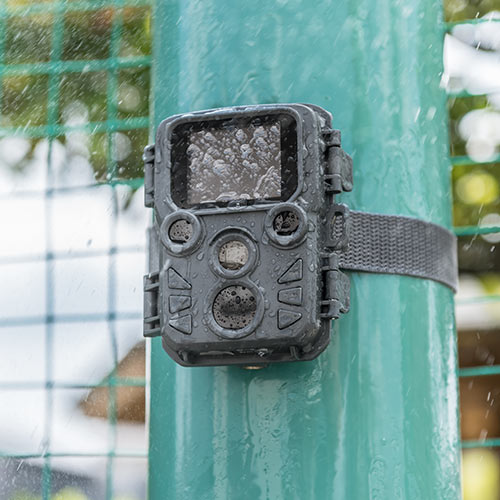 トレイルカメラ 防犯カメラ 小型 4K 屋外 工事不要 電源不要 簡単設置 電池式 赤外線 防水防塵IP66 農地管理 犯罪抑止 動物 獣害対策 身元特定 盗難防止 400-CAM098