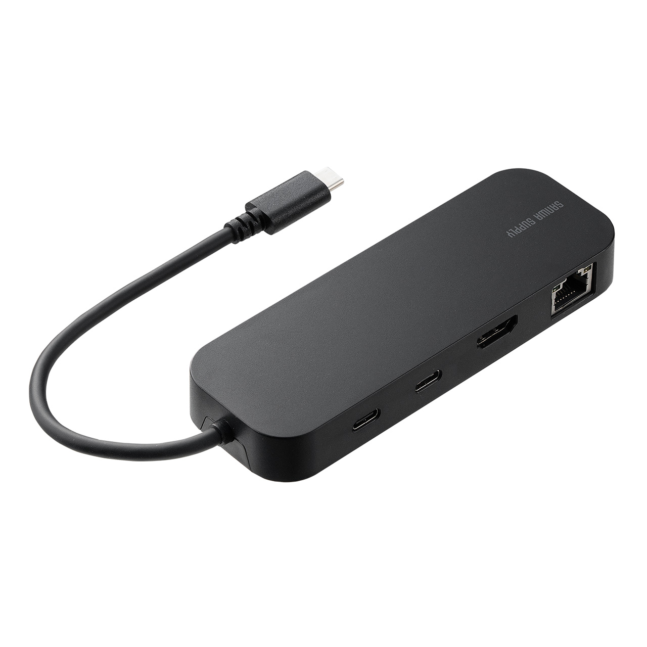 yVi|Cg10{zUSB-C oChbLOXe[V 8-in-1 HDMI 1 PD100W }[d SD/microSDJ[h[_[ LLAN USB-A 4K 5Gbps 400-DKM2BK
