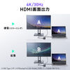 yVi|Cg10{zUSB-C oChbLOXe[V 8-in-1 HDMI 1 PD100W }[d SD/microSDJ[h[_[ LLAN USB-A 4K 5Gbps 400-DKM2BK