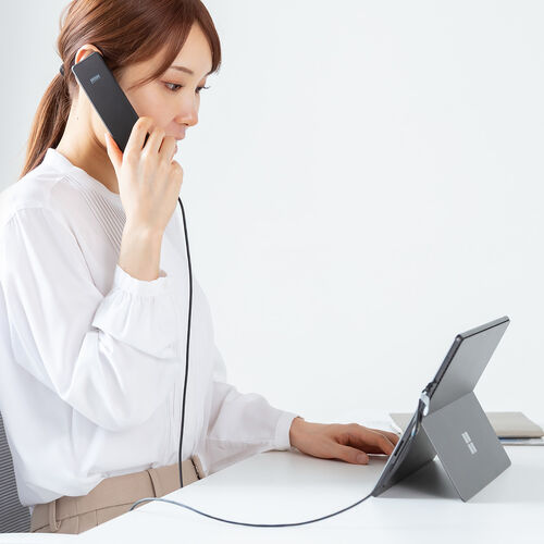 4�ɑΉ��n���h�Z�b�g ��b�� ���ʒ��߉\ Zoom Microsoft Teams Google Meet Windows Mac �y�� �P�[�u��1.2�� ���i�S�j�w����