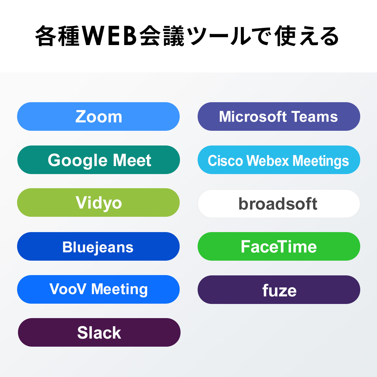 4�ɑΉ��n���h�Z�b�g ��b�� ���ʒ��߉\ Zoom Microsoft Teams Google Meet Windows Mac �y�� �P�[�u��1.2�� ���i�S�j�w����