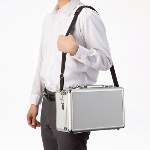 ���C�����X�K�C�h�V�X�e�����[�P�[�X 400-HSGS001/MM-WGS4�p �L�������O�P�[�X �A���~�P�[�X ���t �V�����_�[�x���g�t