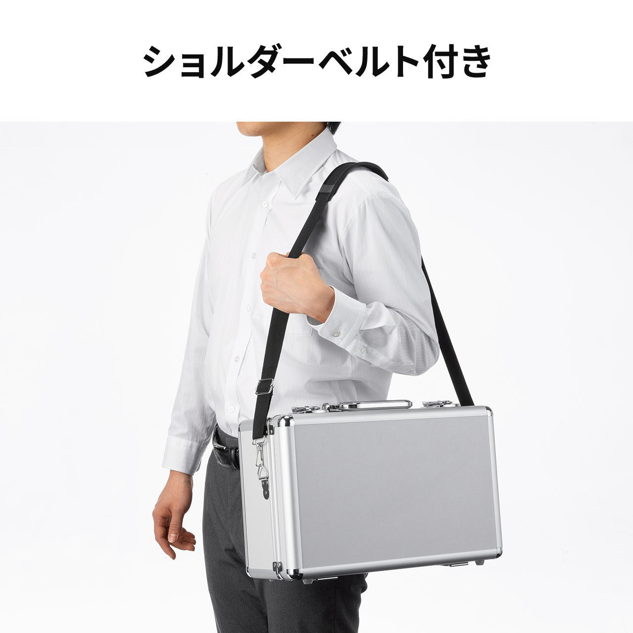 ���C�����X�K�C�h�V�X�e�����[�P�[�X 400-HSGS001/MM-WGS4�p �L�������O�P�[�X �A���~�P�[�X ���t �V�����_�[�x���g�t