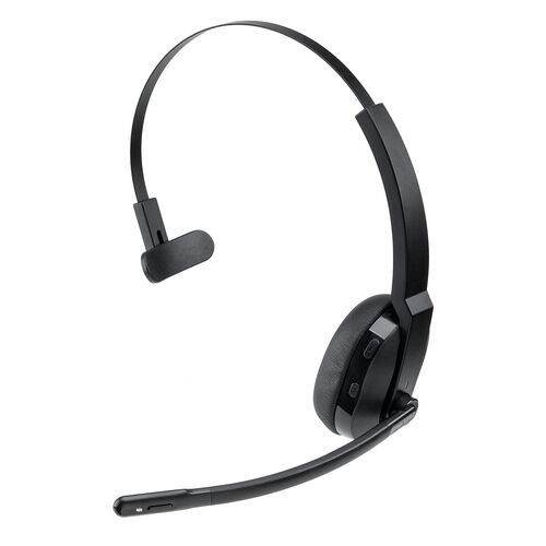 長時間でも快適！テレワークとコール業務を支える片耳ワイヤレスヘッド