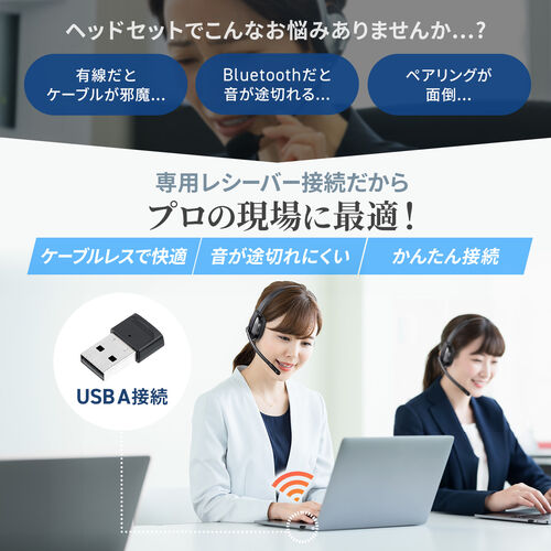 ���Ɩ��ʘb�ɍœK������2.4GHz���C�����X