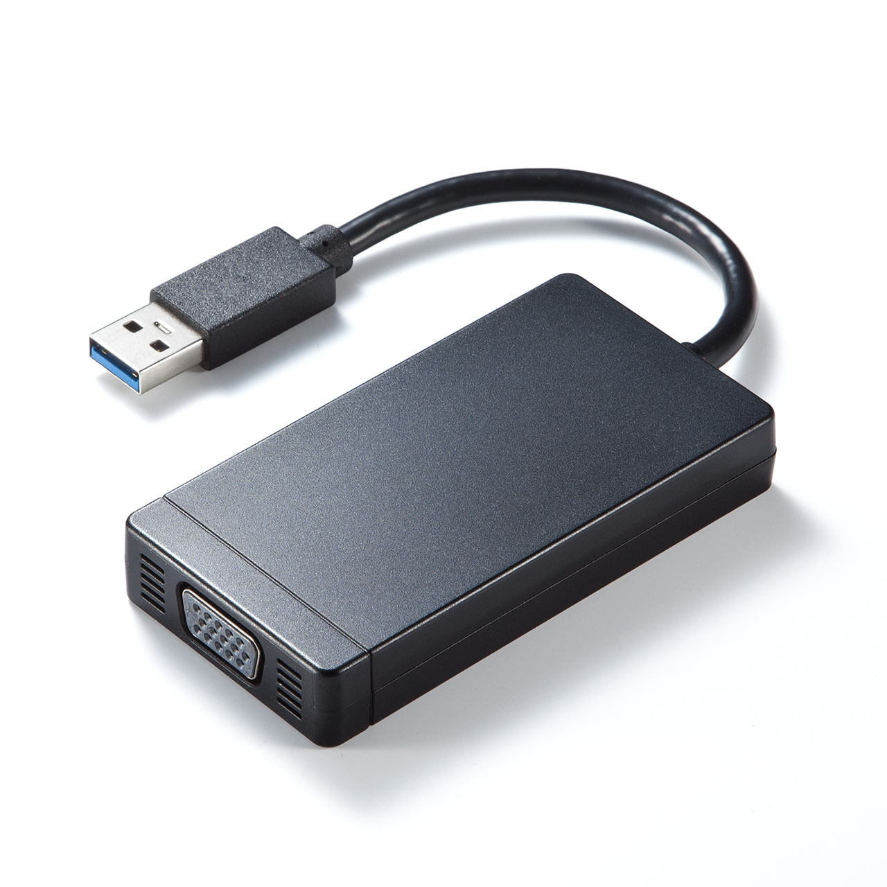 USB3.0 hbLOXe[V oC^Cv QWXGA(2048~1152)Ή 4in1 VGA USB3.0~3 e[N [g ݑΖ 400-HUB026