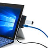 Surface用USBハブ(Surface Pro 7・Surface Pro 6・LANポート・USB3.1 Gen1×2・ブラック）