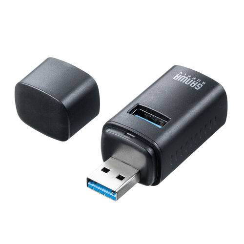 USBnu RpNg ^ USB A 3|[g USB3.0/USB2.0R{nu F y 400-HUBA17BK