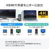 yő71%OFF匈ZՁzhbLOXe[V HDMI 4K RpNg X^h@\t  Type-C SwitchΉ 400-HUBC14BK