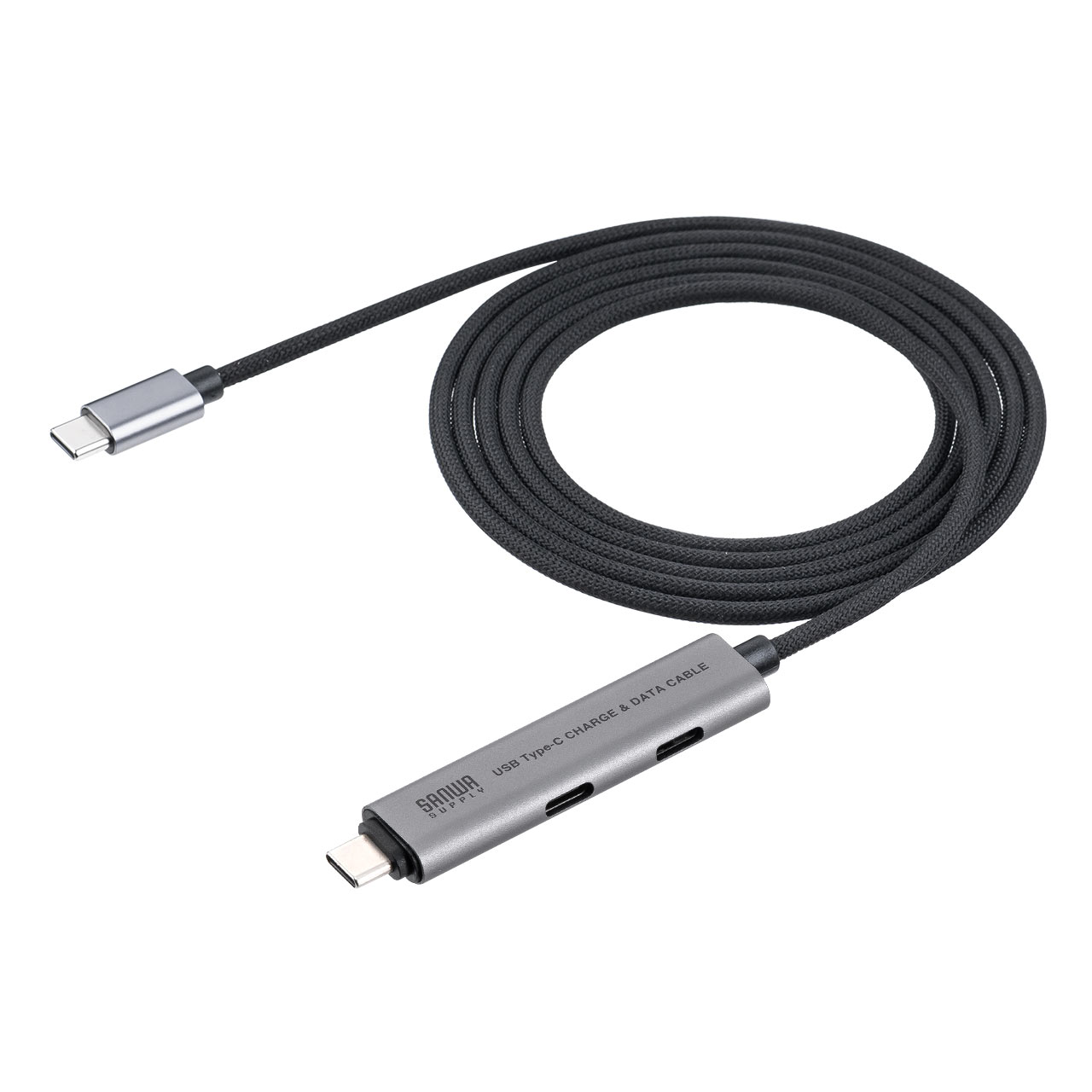 �yGW�Z�[���zUSB Type-C�n�u Type-C�P�[�u�� PD�Ή� PD100W USB3.2 Gen1 USB5Gbps �����^�� �P�[�u����̌^ 1.5m �u���b�N