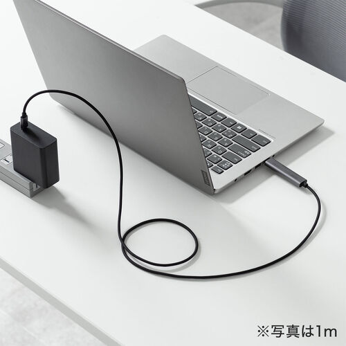 �yGW�Z�[���zUSB Type-C�n�u Type-C�P�[�u�� PD�Ή� PD100W USB3.2 Gen1 USB5Gbps �����^�� �P�[�u����̌^ 1.5m �u���b�N
