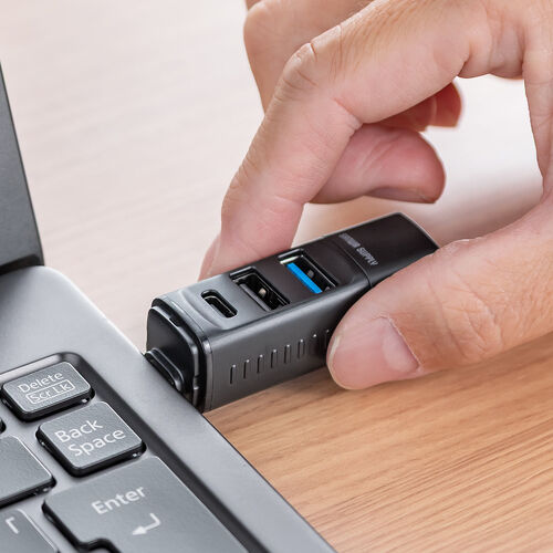 �yGW�Z�[���zUSB�n�u �R���p�N�g ���^ USB Type-C�ڑ� USB3.0 USB2.0 �o�X�p���[ USB-C�|�[�g USB A�|�[�g 3�|�[�g �R���{�n�u ���F �y��