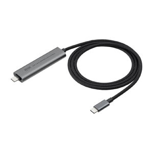 �l�C�̃P�[�u���Ƀ|�[�g�Ⴂ���ǉ��IUSB�n�u�t���[�d�P�[�u����USB A�|�[�g��Type-C�|�[�g���݃^�C�v���V�o��I