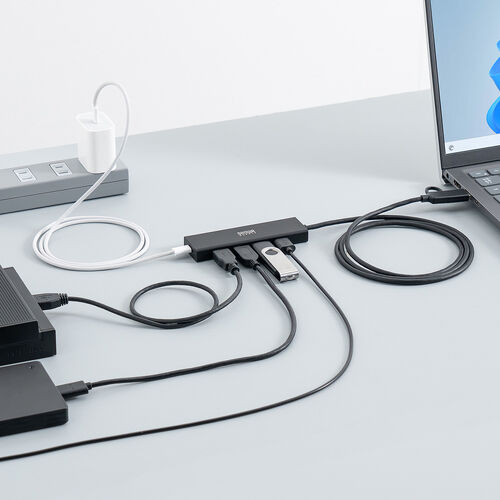 �y�V���iP10�{�zUSB�n�u 5�|�[�g �Z���t�p���[ �o�X�p���[ USB 5Gbps ���^ �R���p�N�g �����ʐM Type-C�ڑ� USB A�ڑ� �[�d �ʐM 120cm