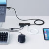 �y�V���iP10�{�zUSB�n�u 5�|�[�g �Z���t�p���[ �o�X�p���[ USB 5Gbps ���^ �R���p�N�g �����ʐM Type-C�ڑ� USB A�ڑ� �[�d �ʐM 120cm