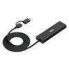 �y�V���iP10�{�zUSB�n�u 5�|�[�g �Z���t�p���[ �o�X�p���[ USB 5Gbps ���^ �R���p�N�g �����ʐM Type-C�ڑ� USB A�ڑ� �[�d �ʐM 120cm