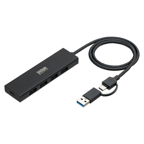 �y�V���iP10�{�zUSB�n�u 5�|�[�g �Z���t�p���[ �o�X�p���[ USB 5Gbps ���^ �R���p�N�g �����ʐM Type-C�ڑ� USB A�ڑ� �[�d �ʐM 60cm