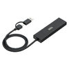 �y�V���iP10�{�zUSB�n�u 5�|�[�g �Z���t�p���[ �o�X�p���[ USB 5Gbps ���^ �R���p�N�g �����ʐM Type-C�ڑ� USB A�ڑ� �[�d �ʐM 60cm