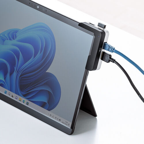 Surface Pro 8用ハブ ドッキングハブ USBハブ LAN搭載 HDMI出力 拡張 