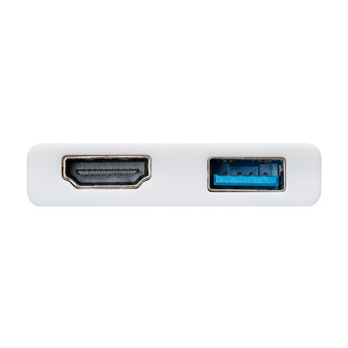 USB HDMI ϊ 4K USBnu 3|[gg Type Cڑ PD[dΉ ^ zCg 400-HUBCP21W