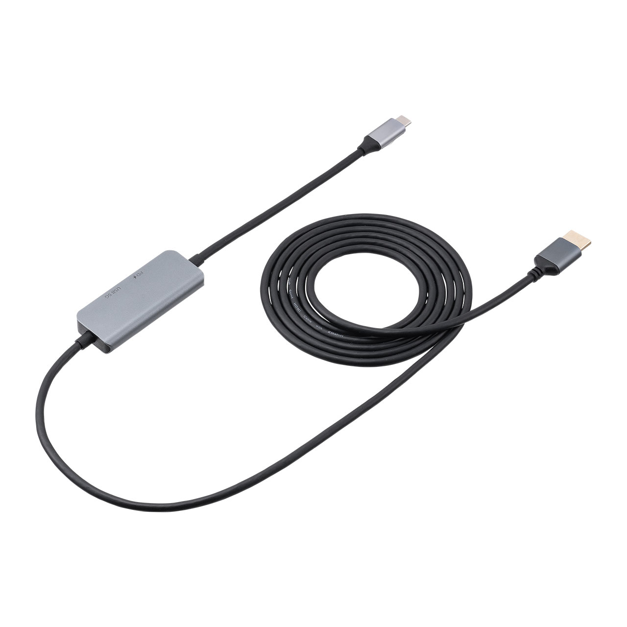 USB-C HDMI ϊP[u USBnu 4K/144hz 8K/30HZ Ή 2m USBnu 400-HUBCP27GM