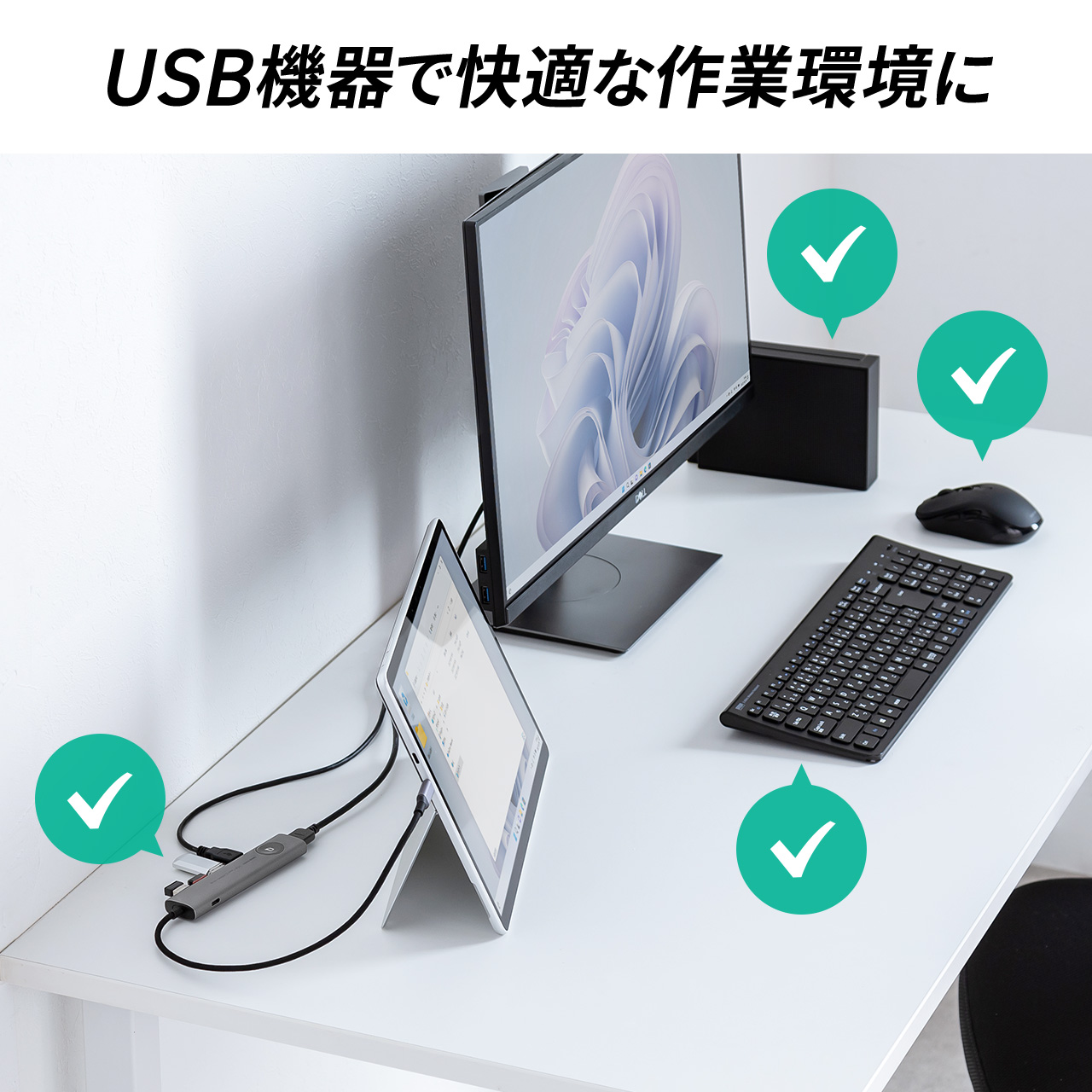 hbLOXe[V USB Type-C ON/OFFXCb`t HDMI 4K/60Hz USB PD100WΉ USB 5Gbps P[ǔ^ oC ^ 400-HUBCP30GM