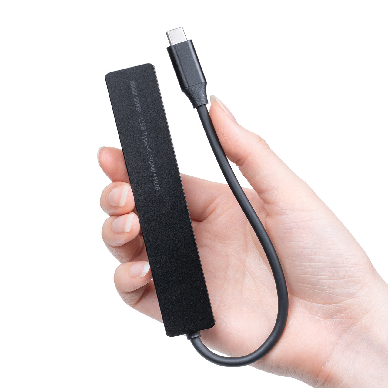 USB-C �n�u 5-in-1 �ő�PD90W�Ή� HDMI�|�[�g 4K30Hz �y�� �R���p�N�g USB-C�|�[�g 5Gbps USB-A�|�[�g USB2.0 �����f�[�^�ʐM �u���b�N