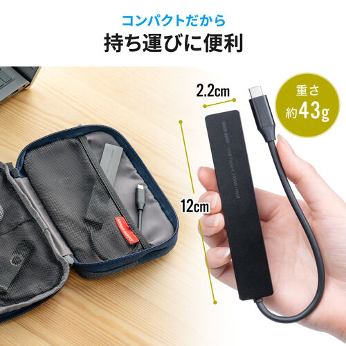 USB-C �n�u 5-in-1 �ő�PD90W�Ή� HDMI�|�[�g 4K30Hz �y�� �R���p�N�g USB-C�|�[�g 5Gbps USB-A�|�[�g USB2.0 �����f�[�^�ʐM �u���b�N