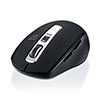 静音Bluetoothマウス Bluetooth5.0 ブルーLEDセンサー 5ボタン カウント切り替え800/1200/1600 静音ボタン