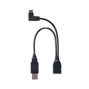 多機能マイクロUSBケーブル FireStick接続ケーブル OTGケーブル