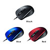 有線マウス 小型マウス 静音マウス 5ボタン Type-A ブルー